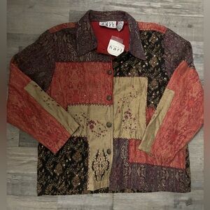 Vintage Keren Hart button up top